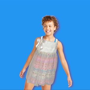 New* multi colored dress!, Size: 5 little girl!